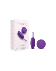 Blush Wellness Imara Vibrating Egg w/Remote - Purple